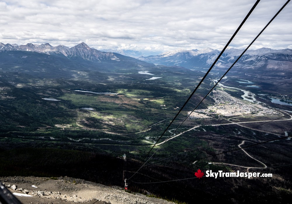 Evening Jasper Townsite Mountain View