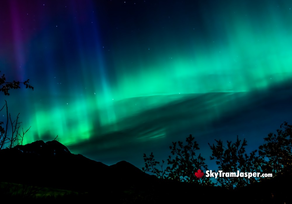 Pyramid Mountain Aurora Views