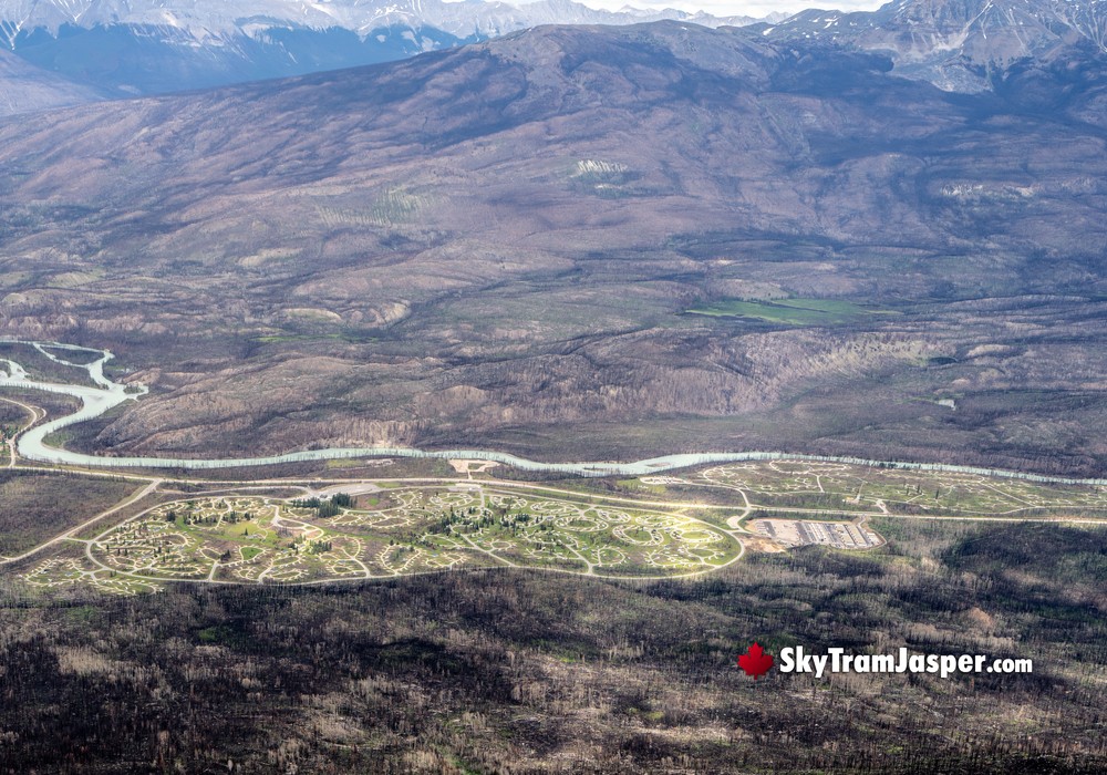 Whistlers Campground View Near the Burn Area