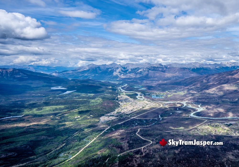 Jasper SkyTram View from Elevation