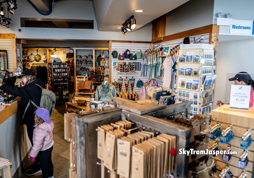 Jasper SkyTram Gift Shop Selection