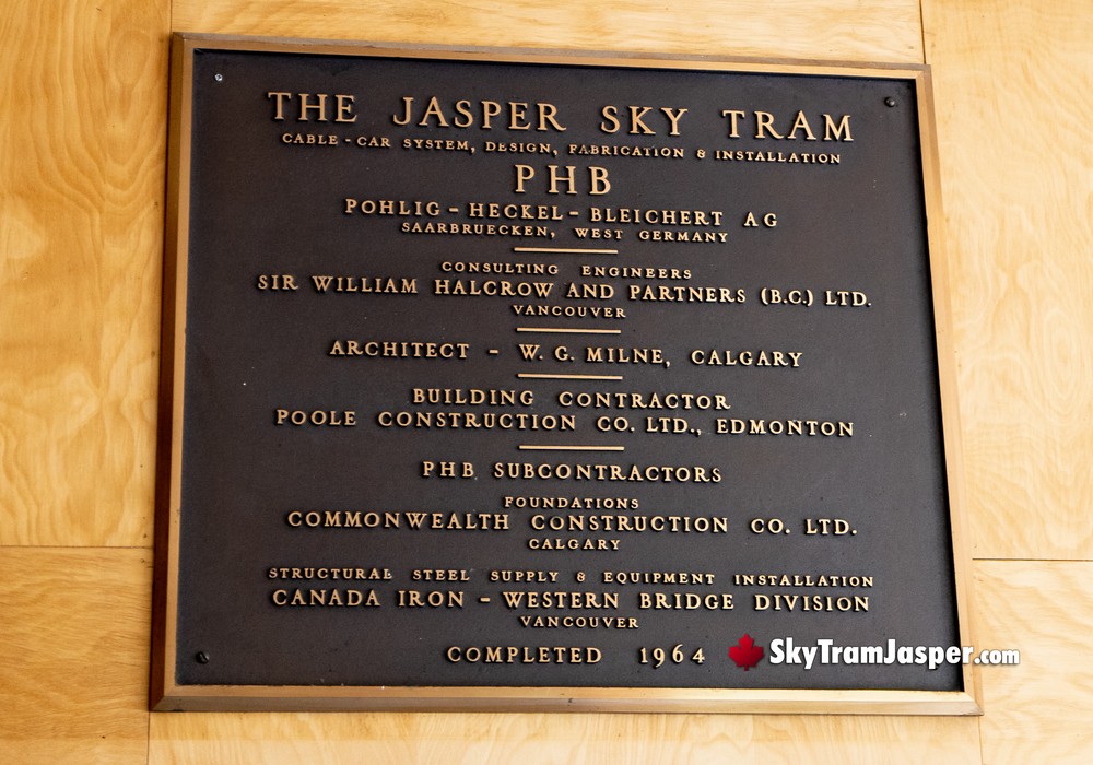 History of the Jasper SkyTram being Completed in 1964