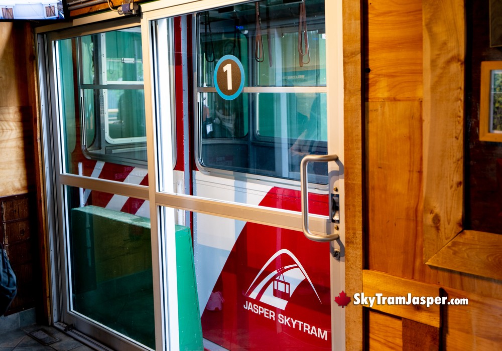 Jasper SkyTram Lower Terminal Entry