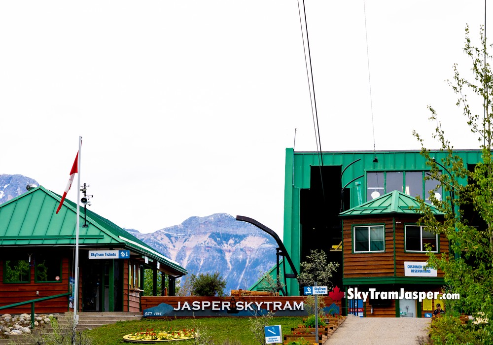 Jasper SkyTram Lower Terminal